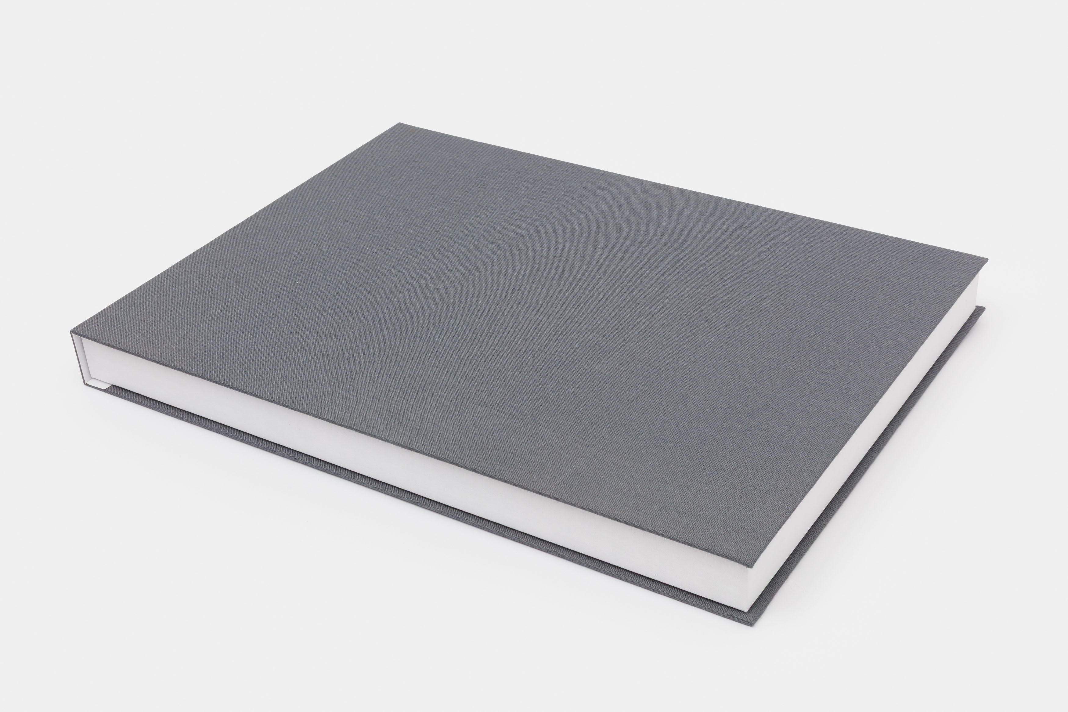 Bookbinding work in gray, piece two