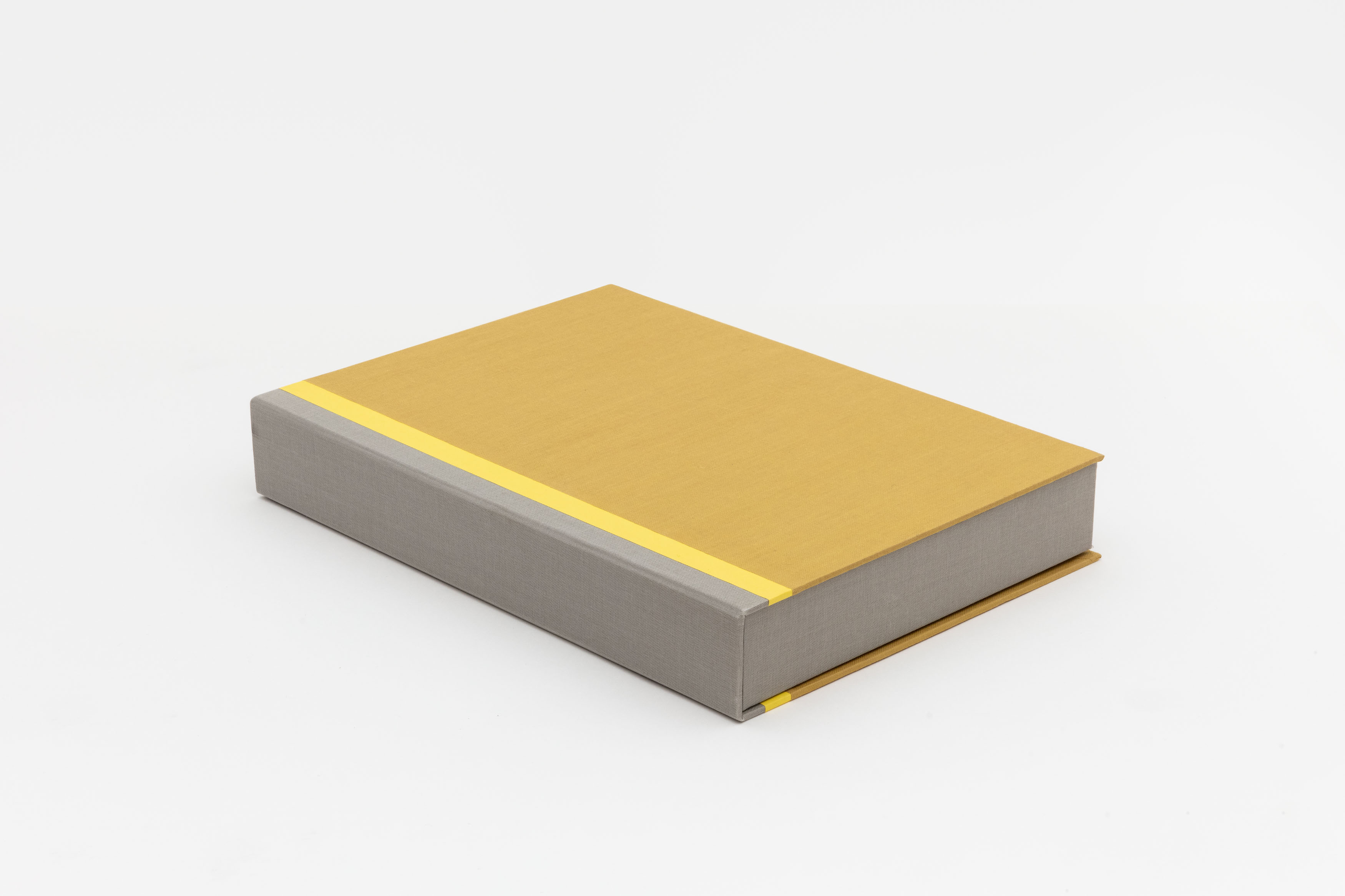 Bookbinding work in yellow, piece two